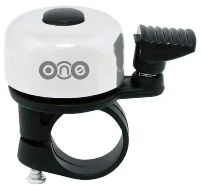 Immagine prodotto di Mini campanello per bicicletta bianco