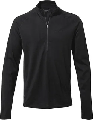 Obrázek produktu pro Craghoppers Expert CEU001 | Základní vrstva s dlouhým rukávem Expert Merino S až 3XL - barva: černá - velikost: M