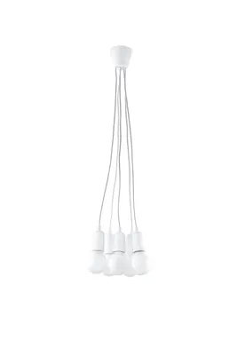 Zdjęcie produktu dla Lampa wisząca DIEGO 5 biała SL.0571 Sollux