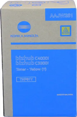 Produktbild von Konica Minolta TNP-81, 9000 Seiten, Gelb, 1 Stück(e)