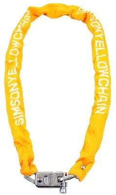 Produktbild von Simson Yellow Chain Lock 7x120 xl