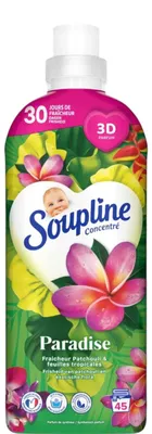 Produktbild von Soupline Weichspüler – 45 sc 950 ml – Paradise Collection Pink