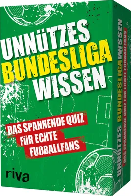 Produktbild von Unnützes Bundesligawissen - Das spannende Quiz für echte Fußballfans