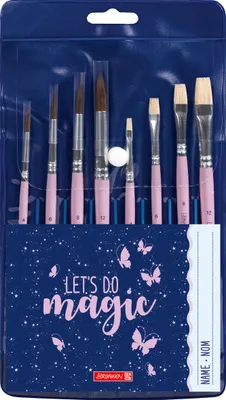 Produktbild von Schulpinsel-Set Magic Butterfly