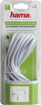 Produktbild von Hama 00137228, 5 m, 230 V, 2.5 A