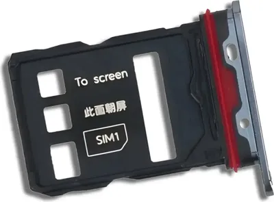 Produktbild von Honor Magic7 Pro Ersatz Dual SIM-Kartenhalter Schwarz