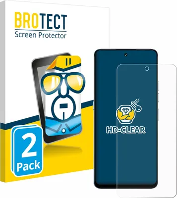 Produktbild von 2x Für Umidigi Note 100 5G Schutzfolie BROTECT Displayschutz Display Schutz Folie Klar Transparent