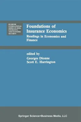 Obrázok produktu pre Foundations of Insurance Economics