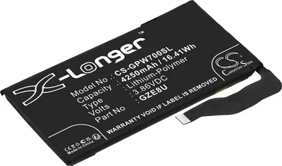 Immagine prodotto di TECHTEK Batteria compatibile con [Google] GQML3, GVU6C, Pixel 7 sostituisce GZE8U
