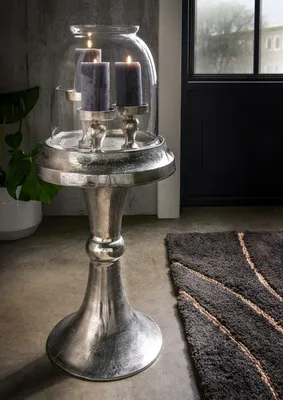 Produktbild von Deko-Kerzenständer 36 x 86 x 36 cm aus Aluminium