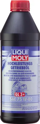 Immagine prodotto di Olio per ingranaggi LIQUI MOLY "GL3+" SAE 75W-80, flacone da 1 litro