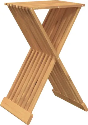 Obrázok produktu pre vidaXL Skladacia stolička 40x32,5x70 cm z masívneho teakového dreva