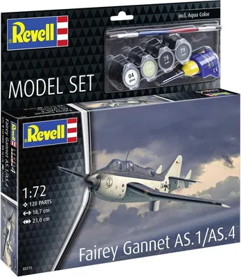 Immagine prodotto di Revell Model Set Fairey Gannet AS.1/AS.4 1:72