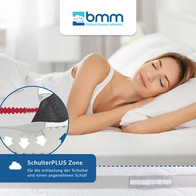 Produktbild von BMM Kaltschaummatratze Komfort 23, H2, 80 x 200 cm, Matratzen Deutsche Produktentwicklung