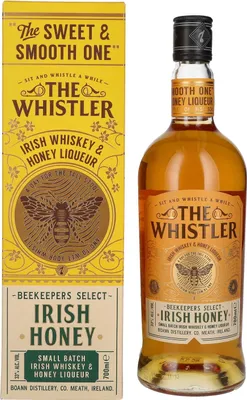 Produktbild von The Whistler IRISH HONEY Irish Whiskey & Honey Liqueur 33% Vol. 0,7l in Geschenkbox