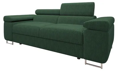 Produktbild von MIRJAN24 Sofa Torezio 2, Couch mit Einstellbare Kopfstützen,  2-Sitzer, Wohnzimmer, 198x102x70-90 cm (Farbe: Poso 14)