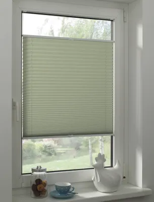 Produktbild von Gardinia EASYFIX Plissee Greta mintgrün 60 x 130 cm