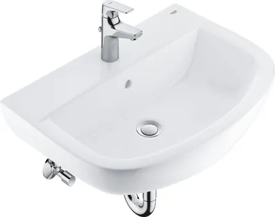 Produktbild von Grohe Waschtisch-Komplett-Set Bau 60 cm, weiß