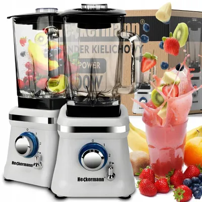 Obrázek produktu pro Mixér Heckermann, 1600 W, objem 1,6 l, vhodný pro přípravu koktejlů a drcení ledu