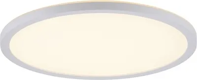 Produktbild von Selltec LED Deckenleuchte COLORADO flach nur 2,5cm Höhe weiß Backlight energiesparend weiß Wohnzimmer, Esszimmer, Flur, Büro, Küche, Kinderzimmer