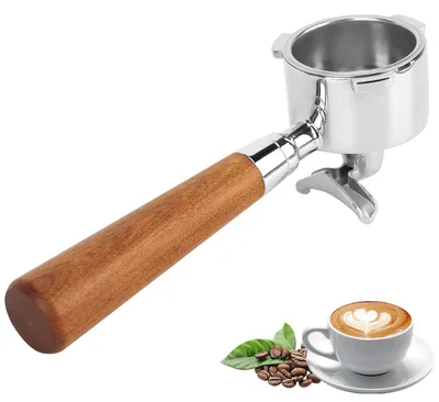 Filterhalter ohne Boden 51mm, Edelstahl 304, für Delonghi Dedica