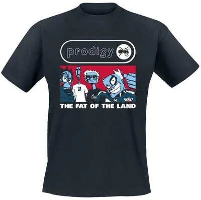 Produktbild von The Prodigy T-Shirt Herren The Fat Of The Land schwarz S