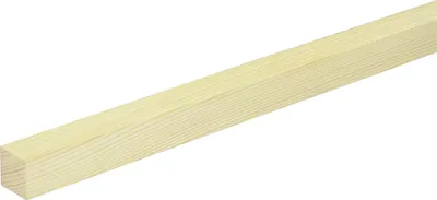 Produktbild von FN Neuhofer Flachleiste 100 cm 20 x 20 mm Fichte/Kiefer