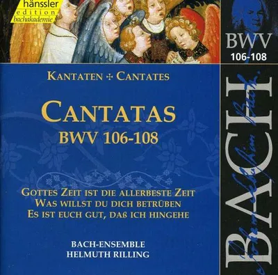 Produktbild von Bach-Collegium/Rilling: Kantaten BWV 106-108