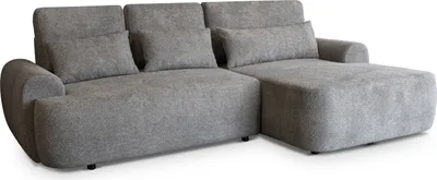 Produktbild von Robin Inspire Ecksofa Mit Schlaffunktion Bettkasten L Form Sofa Eckcouch Schlafcouch Freistehend Rechts Aldo Grau 266 x 160 x 87 cm
