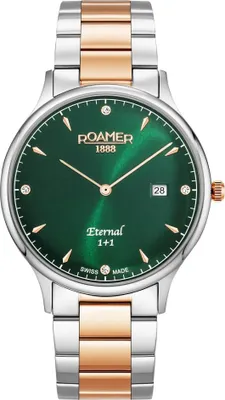 Immagine prodotto di Orologio da uomo ROAMER 863833 49 75 50 verde classico per coppie