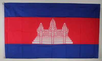 Produktbild von Flagge Fahne : Kambodscha Nationalflagge Nationalfahne