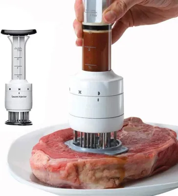 Produktbild von Edelstahl-Marinadeninjektor für Fleisch
