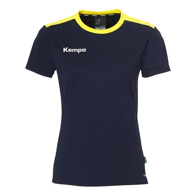 Produktbild von Kempa Emotion 27 Shirt Damen - marine/fluo gelb, Größe:L