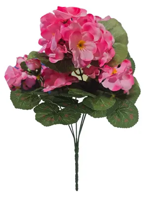 Produktbild von Künstliche Begonienblüten, wetterfest, UV-beständig, ideal für DIY-Hochzeitssträuße, realistisch aussehende Kunstblumen