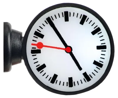 Zdjęcie produktu dla Viessmann 1383 H0 Bel. Zegar stacyjny, LED biały
