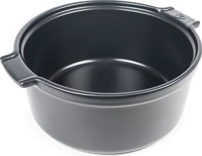Produktbild von Peugeot Saveurs Appolia Soufflé-Schale Soufflé Topf Auflaufform Ofenform Backform Rund Keramik Schiefergrau˜ 22 cm 60770
