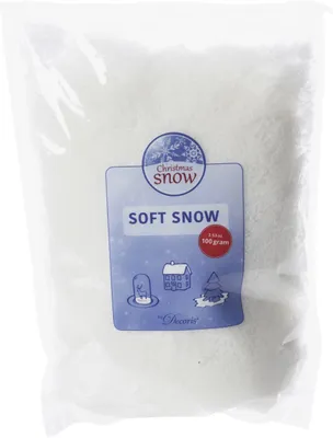 Produktbild von Dekoschnee Schneeflocken für Winterdeko und festliche Tischdekoration
