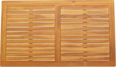 Image de Plateau de table en acacia massif huilé naturel, 120 x 70 x 2 cm