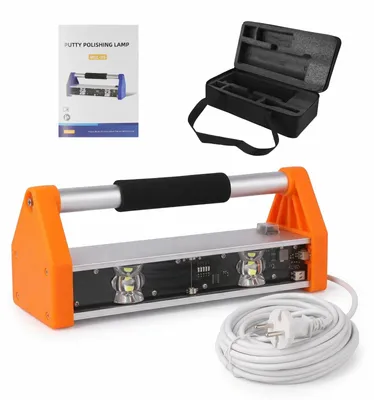 Produktbild von LED-Arbeitsleuchte - Wandschleiflampe - 155° Ultraweiter Abstrahlwinkel - 2200–2600 lm - Mehrere LED-Leuchten - Für Renovierung und Malerarbeiten