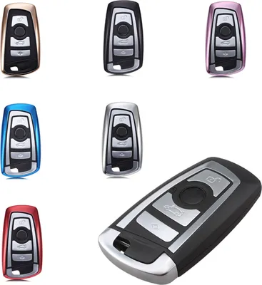 Produktbild von Gehäuse Hülle Tasche Schlüssel für BMW F20 F21 F30 F31 F34 F32 F10 F11 F25 F26, Farbe:rot