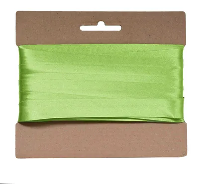 20m Schrägband Satin 20mm gefalzt