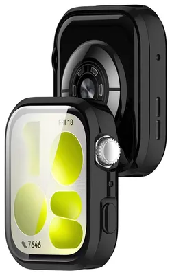 Produktbild von Schutzhülle für Huawei Watch Fit 5, Bizon Case Watch Felipe, Schwarz
