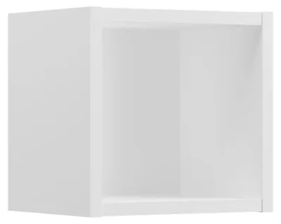 Produktbild von Meublorama CD-NOVA-WHITE-83-27-Q*1C/3KG, Weiß, 1 Regale, 210 mm, 260 mm, 270 mm, 3 kg
