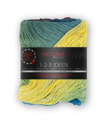 Produktbild von Pro Lana 1-2-3 IDEEN 100 g Sommergarn mit einzigartigem Farbverlauf Farbe 013 - herbst