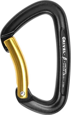 Zdjęcie produktu dla karabińczyk GRIVEL BETA Bent Black