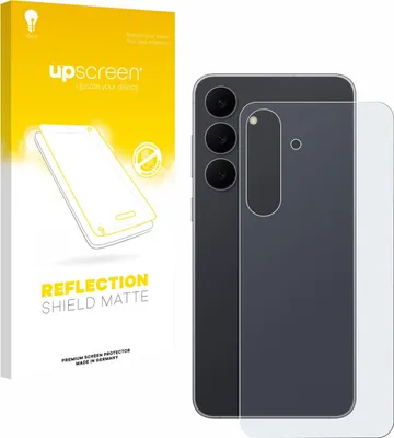 Produktbild von upscreen Schutzfolie für Samsung Galaxy S25 FE (Rückseite) Displayschutz Displayschutzfolie Folie Matt Entspiegelungsfolie