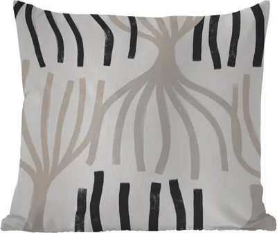 Produktbild von MuchoWow® Outdoor Kissen - Linie - Pastell - Abstrakt - Muster - 45x45 cm - Wetterfest - Lounge Kissen - Fotokissen - Dekoratives Kissen