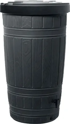 Produktbild von Regentonne Regenfass AZURO 265 L schwarz inkl. Hahn