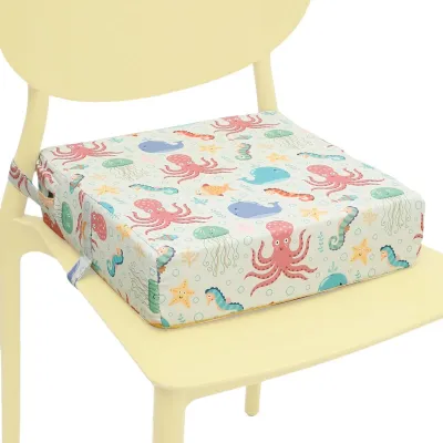 Image de Suréleveur de chaise pour table à manger avec ceinture de sécurité
