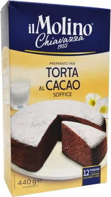 Produktbild von Torta Cacao Schokoladenkuchen 440g - il Molino Chiavazza